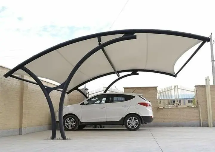 XZ OEM ODM 20x20ft 2 car parking double garage cantilever durable carports for sale