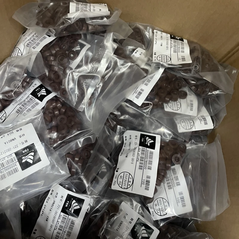 SC NBR FKM масляное уплотнение резиновое производство бесплатный образец в наличии 6*14*6 Китае для клапанов/насосов