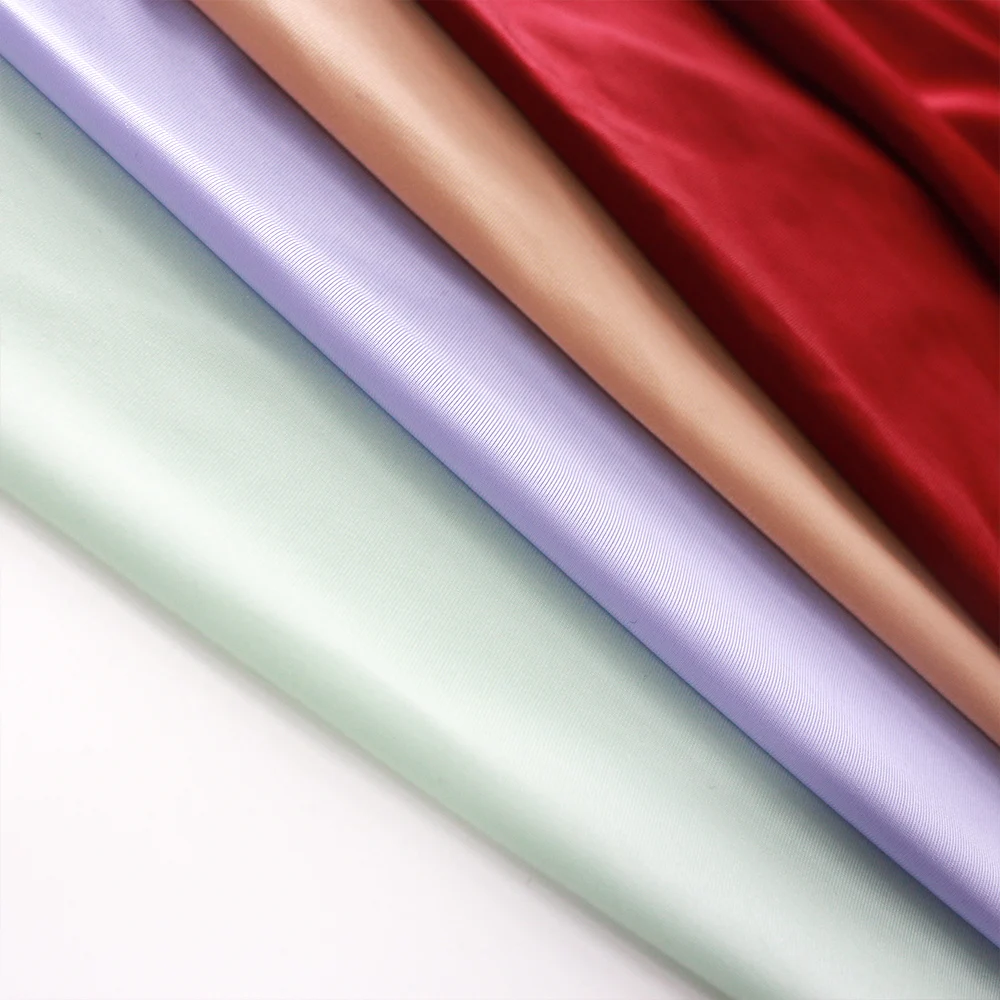 Wingtex High Quality 110gsm 86% Nylon 14% Spandex Microfiber Silky Fabric For Women Mens Lingerie underwear
