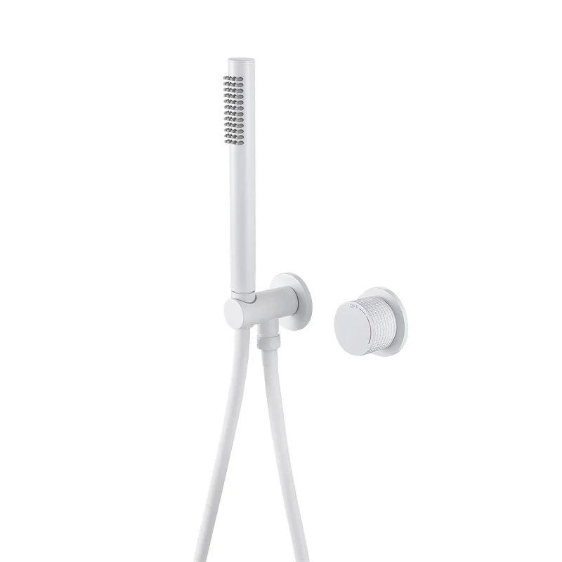 Solid Brass High Flow High Pressure Hand Held Rain Shower head set with shower Hose