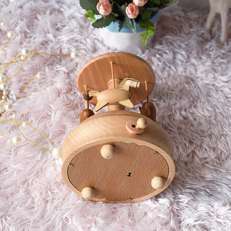 Tailai music box wooden wood music box kids music box hot sale