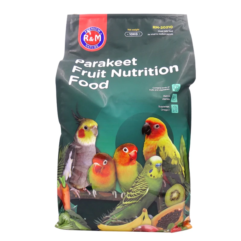 
Wholesale Bulk Bird Parrot Feed Parrot Food for Birds 10kg 