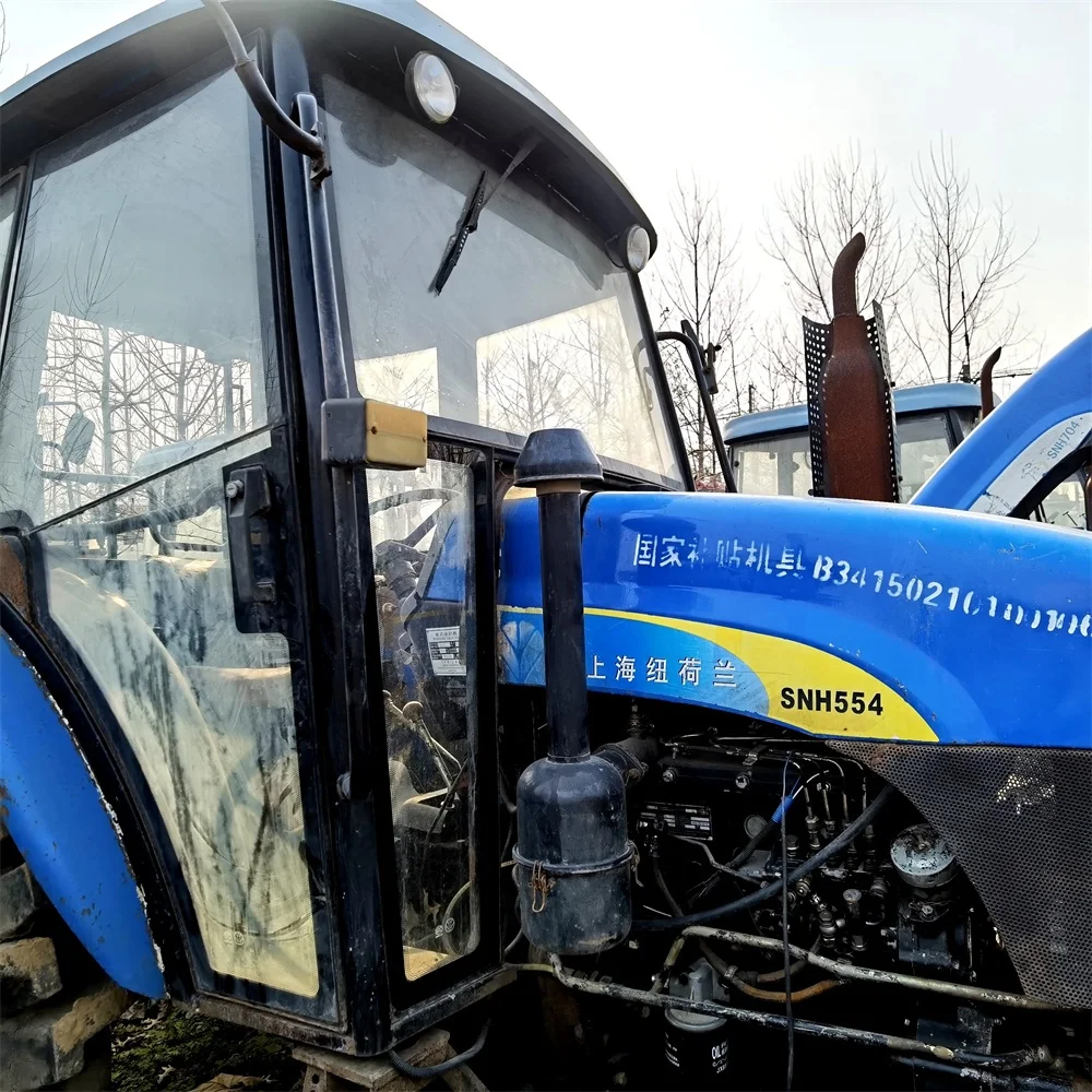 Wholesale cheap SNH554 55HP Rated Power mini farms 4*4 Wheel tractors