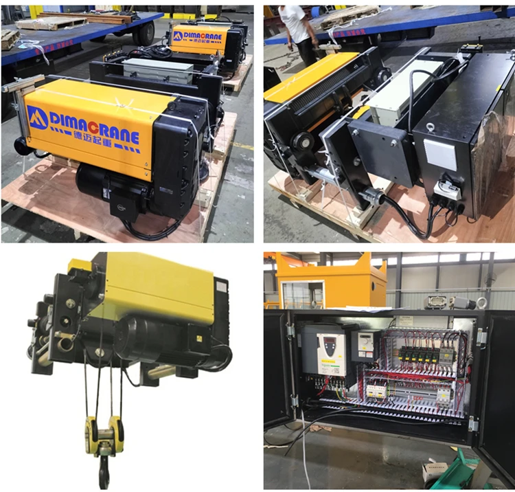 10 ton 16 ton Europe style single girder beam 12.5 T 15 ton gantry crane overhead EOT crane for sale in Seaside workshop