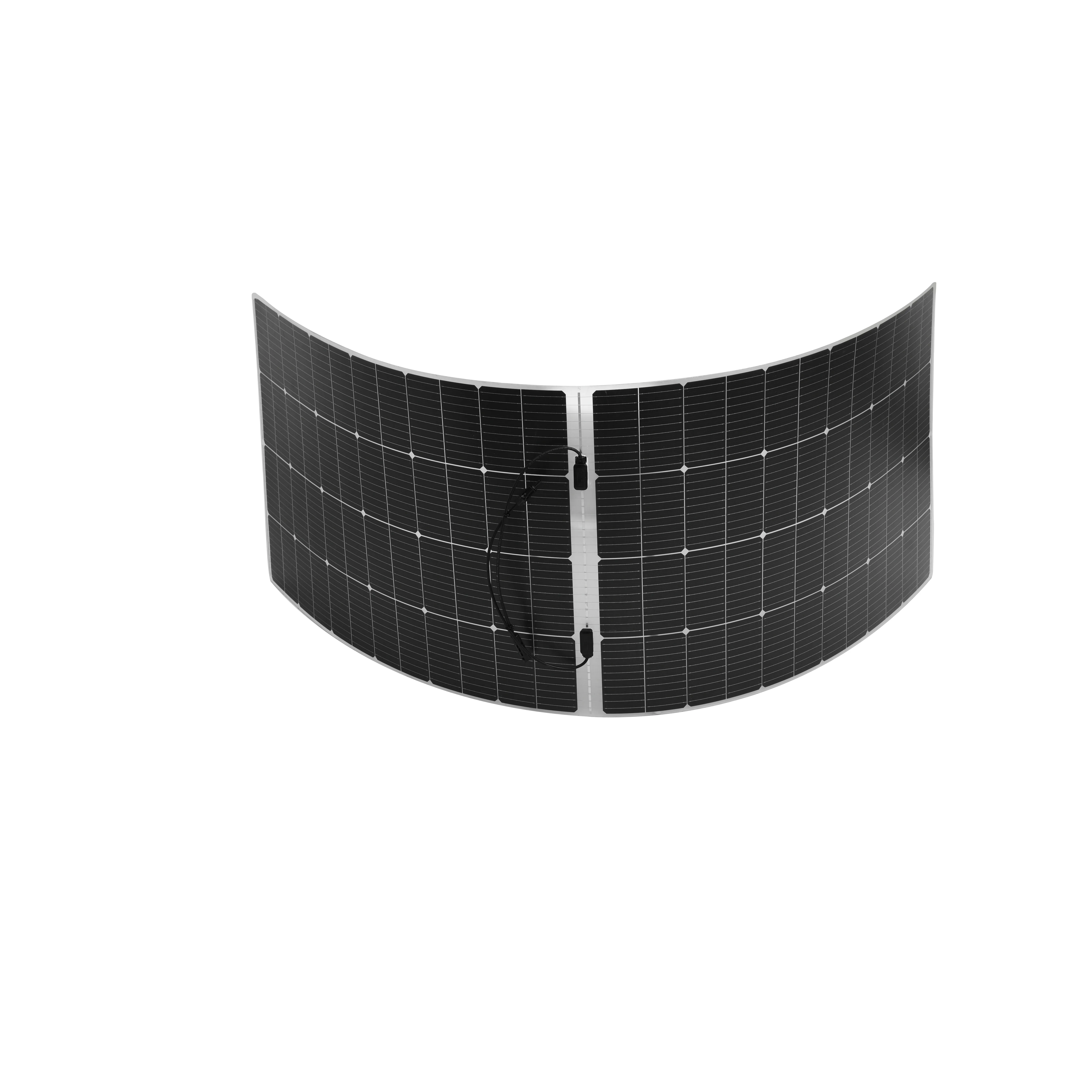 340W Flexible Lightweight Sun Solar BIPV Module TUV Half Cell Outdoor Pv Panel Manufacturers Solar Pv Cable Quote Installation