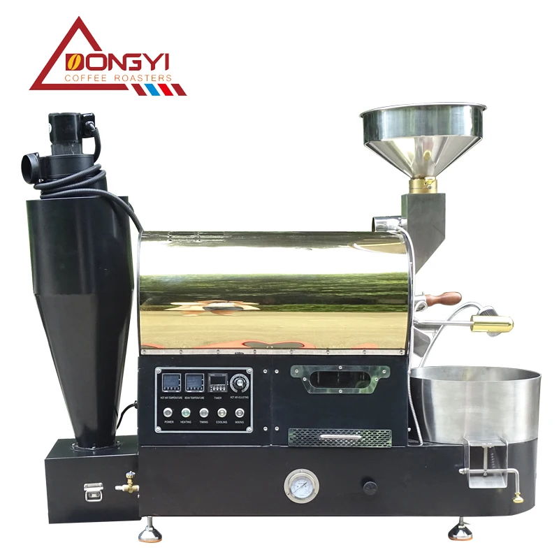 Самая последняя BY-6kg газовая/электрическая кофе-машина для жарки Бока зерна кофе жаровня Кофе Жаровня
