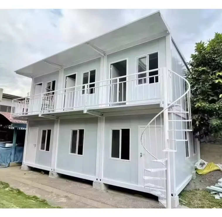 6 meter length Ft Mobile Steel Frame Sandwich Panel Fast Assemble Modular Prefabricated House Fold Expandable Prefab House