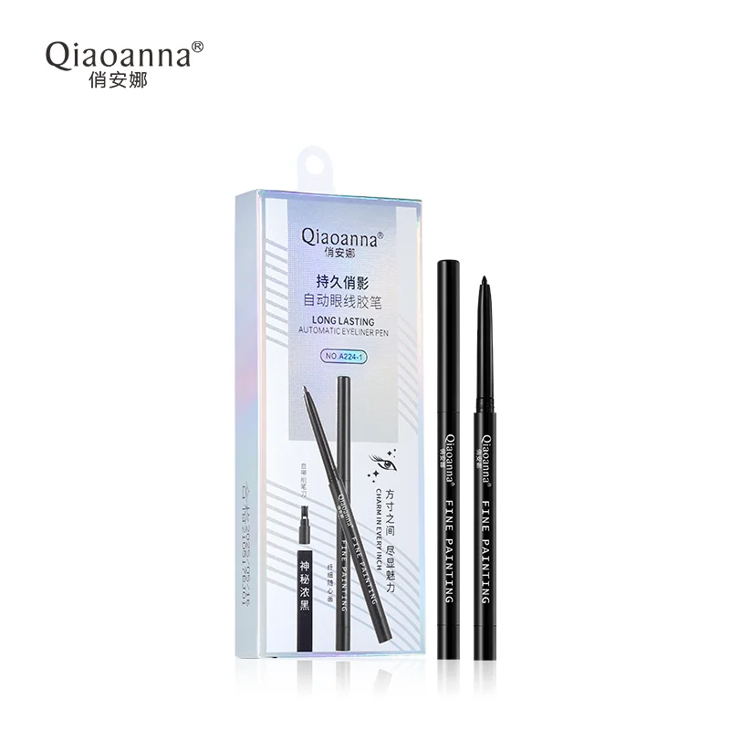 Qiaoanna 3 Colors Women Cosmetic Lady Beauty Quick Drying Makeup Clear Eyeliner Glue Pen