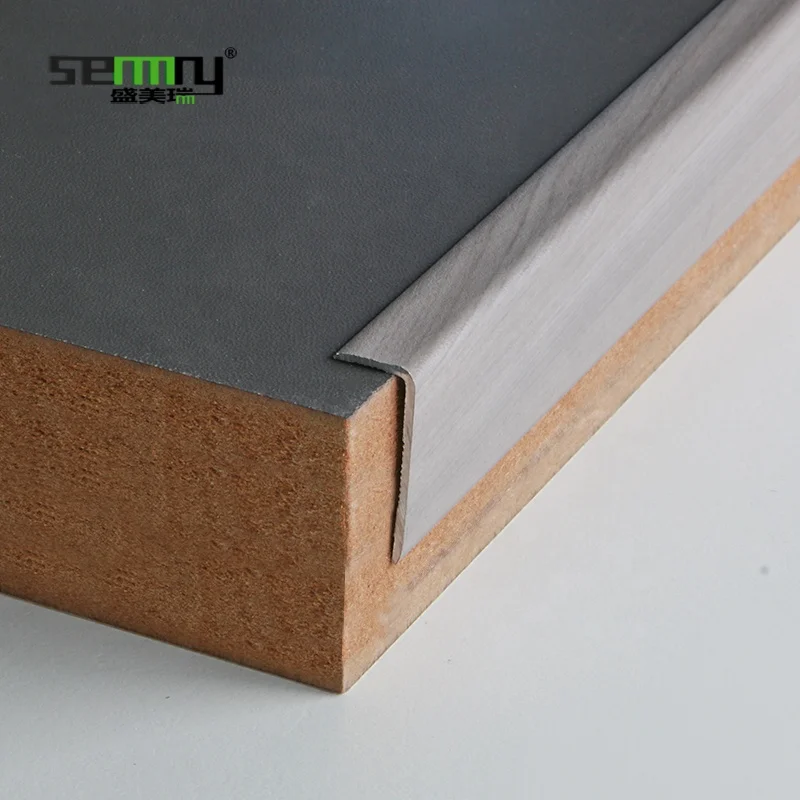 Beautiful colors Interior Decor Accessories Aluminum Ceramic Tile Edge Profile Stair Nosing floor cover strip