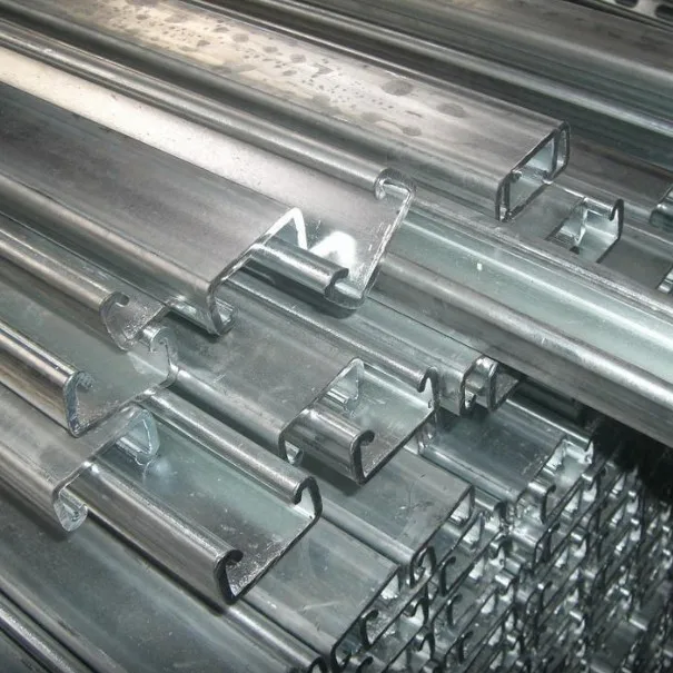 S235jrg angle steel perforated construction galvanized steel c channel hot dipped galvanized c steel profile
