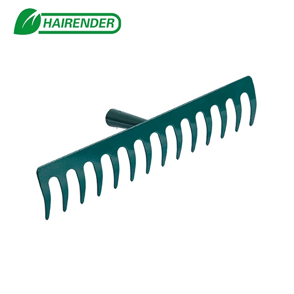 garden Iron lawn grass leaf rake heads tools for cultivators