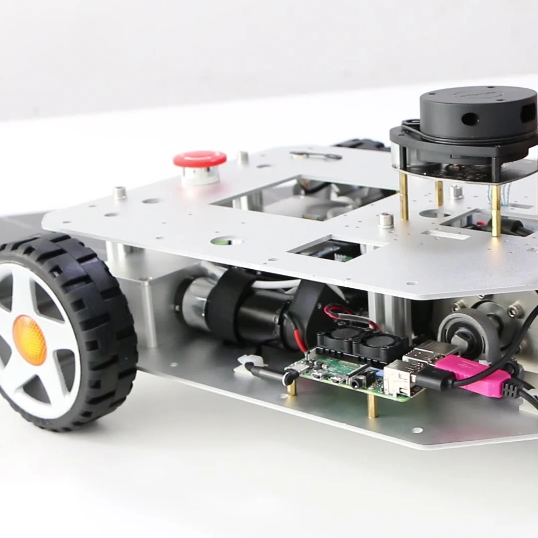 Silan A1 raspberry pie навигация Slam ROS lidar двухколесный дифференциальный