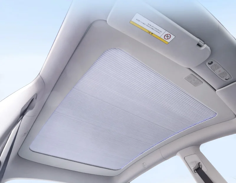 Wholesale Electric retractable sunshade For Tesla Model y 2021 2022 2023 Sunroof Automated Sun Shade