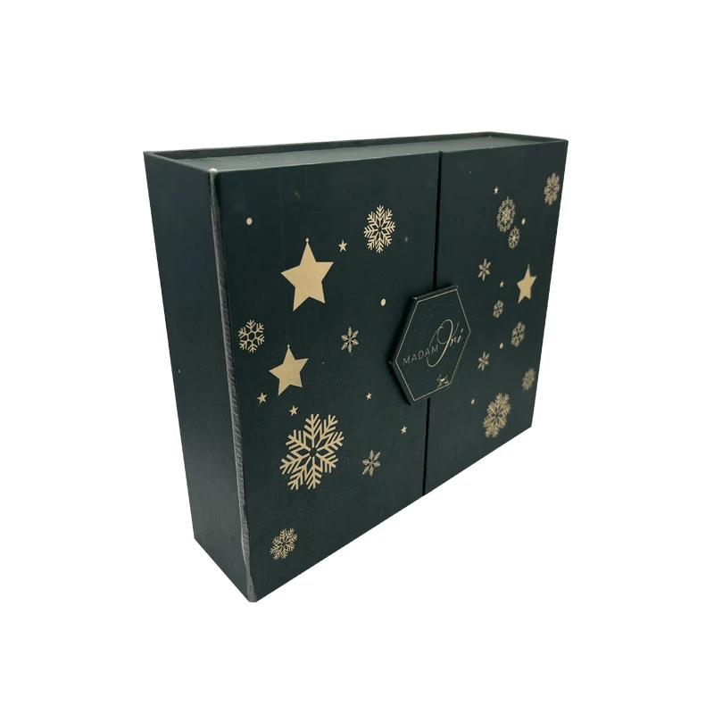 Hight Quality Low Price 12 Days Good Price Custom Number Christmas Advent Packaging Carton Calendar Gift Paper Box