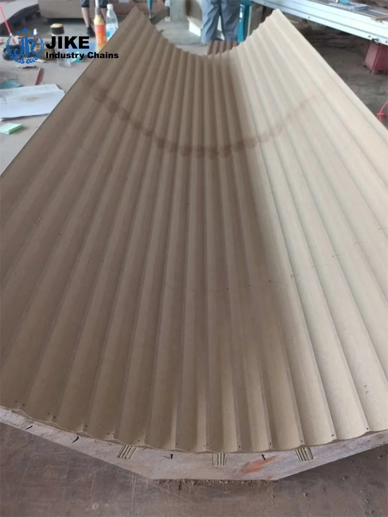 Flexible Bendable Wall Wood Board 3D MDF Decorative Wall Panel