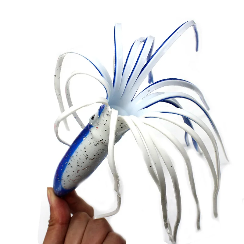 Squid Bait Inkfish Octopus Skirts And Lumo Squids Skirt Fishing Lure Squid Lure