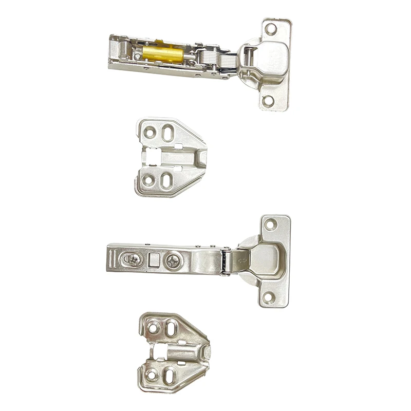 Metal Cupboard Door Full Overlay Hinge Hydraulic Cabinet Door Hinge Furniture Hardware Long Arm Hinge