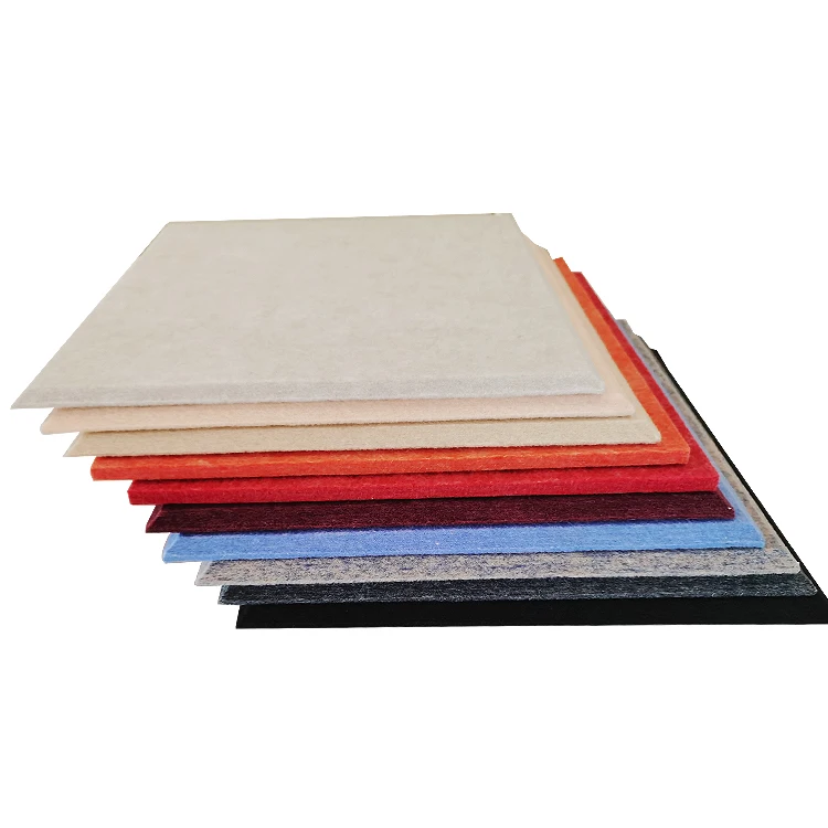 100% polyester fiber acoustic sound panels soundproof
