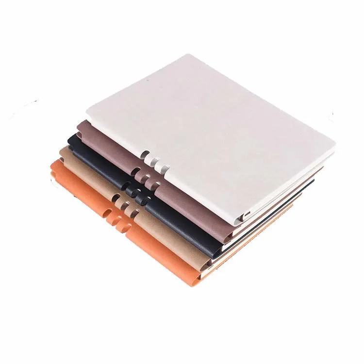 Wholesale A6 Simple and Fresh Hardcover Notebook On-Demand Production Business Office Diary Paper Cover for Gift