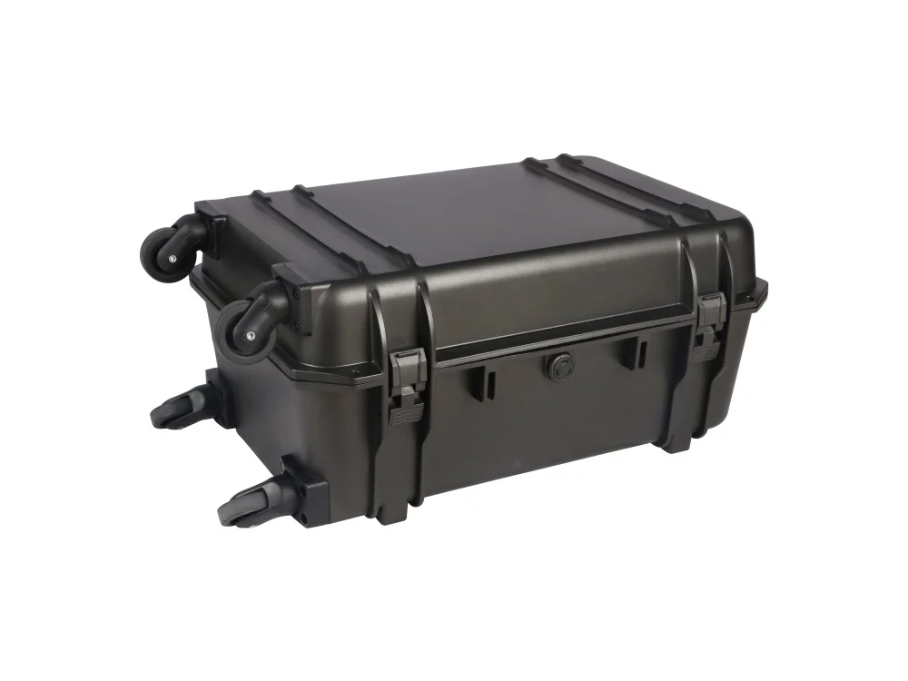 durable carrying compound bow case plastic shockproof protect arrow boxes custom foam