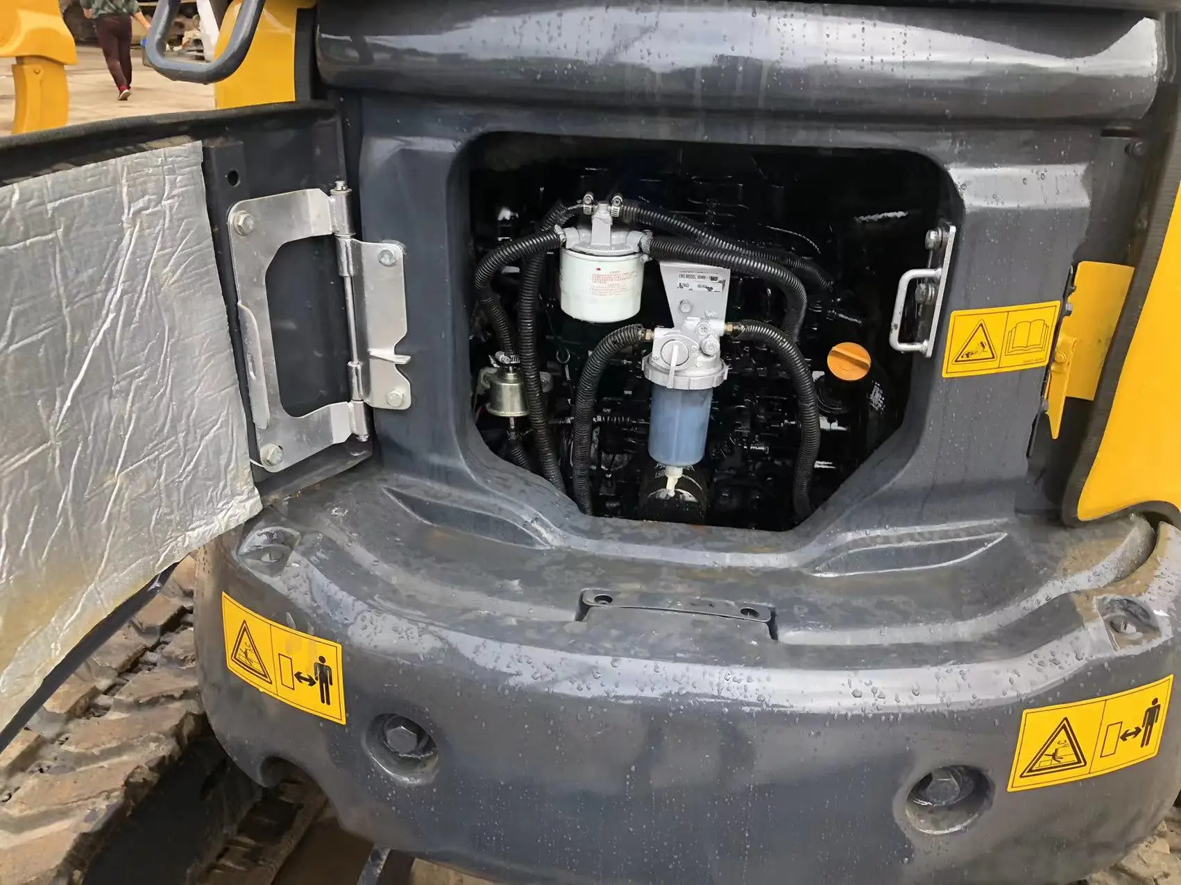 Japanese  used 3.5 ton komatsu mini excavator digger pc35mr