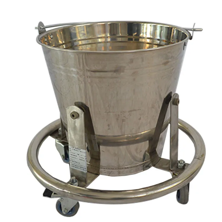 Factory manufacture various manufacturer QXC-022-A hospital use kick bucket moving trolley