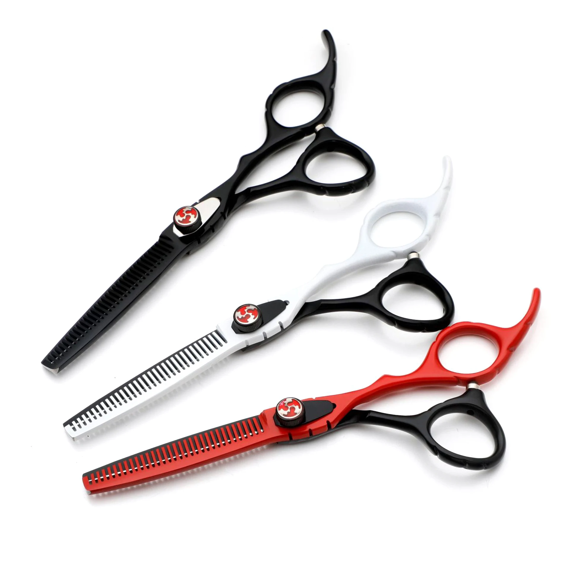 F81 Professional Barber Scissors 5.5/6 Inch Stainless Steel with Sharp Tip for Hair Cutting in Barber Shops and Salons