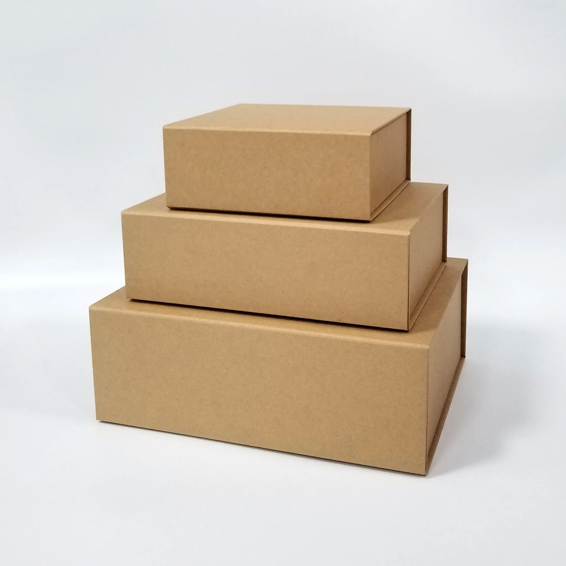 Custom luxury magnetic kraft paper box folding storage packaging magnetic gift boxes with custom logo
