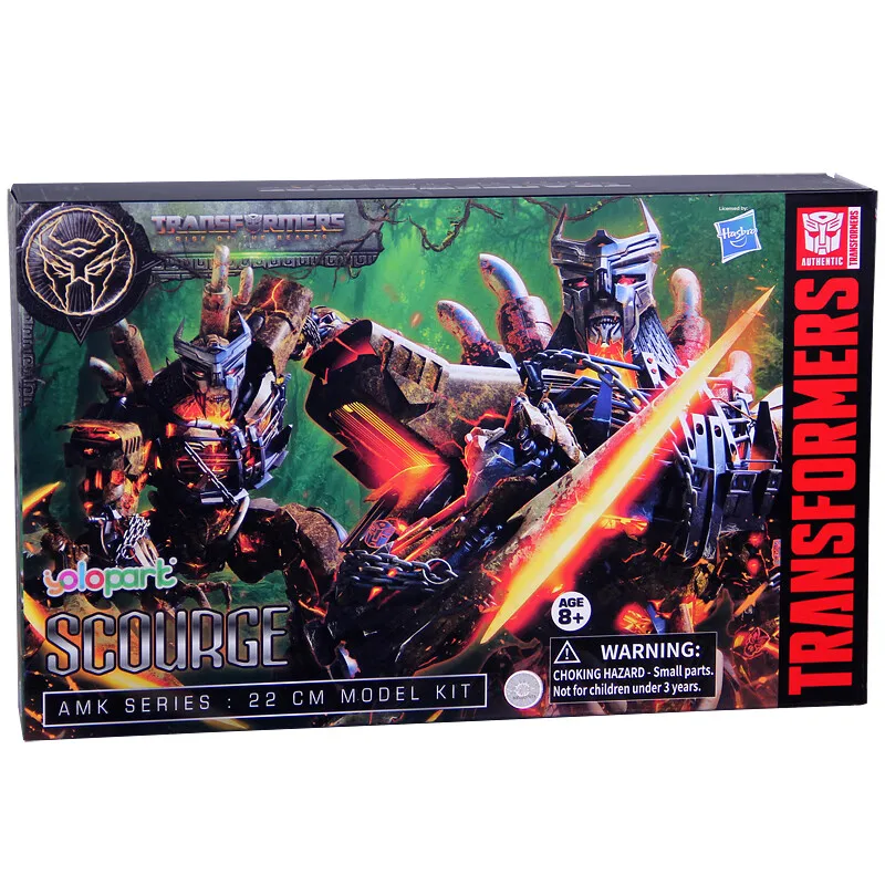 Yolopark&Hasbros Original Transformers toy SCOURGE assembled model 22cm 8.66inches Transformers Movie 7 Rise of the Beasts