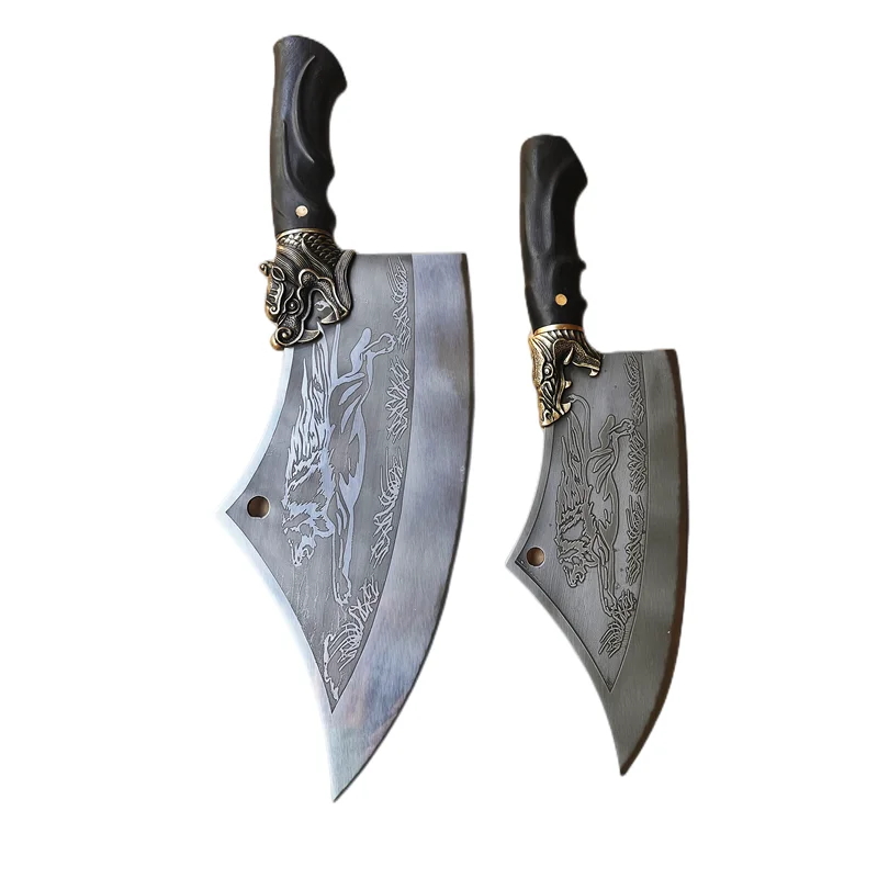 2023 new kitchen knife combination 15 and 12 inch two-piece set of high-quality chef knives customized by Chinese manufacturers