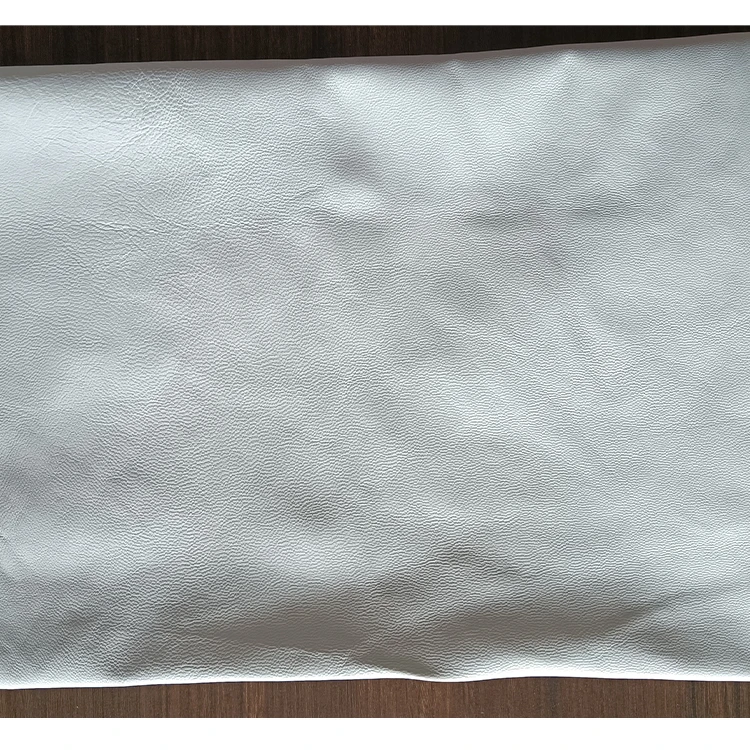 Custom design good quality goat skin white color leather fabric for gloves