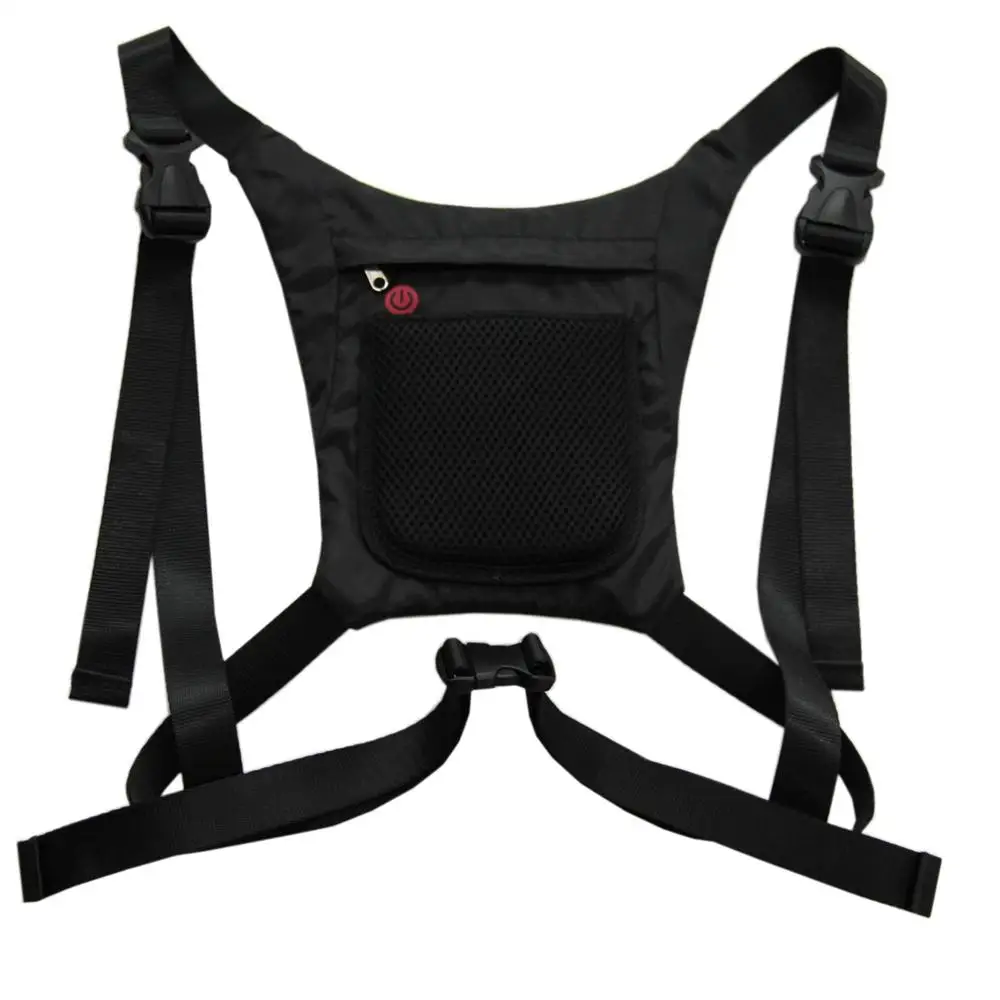 
New rechargeable led lighting traffic reflective safety vest with led light 