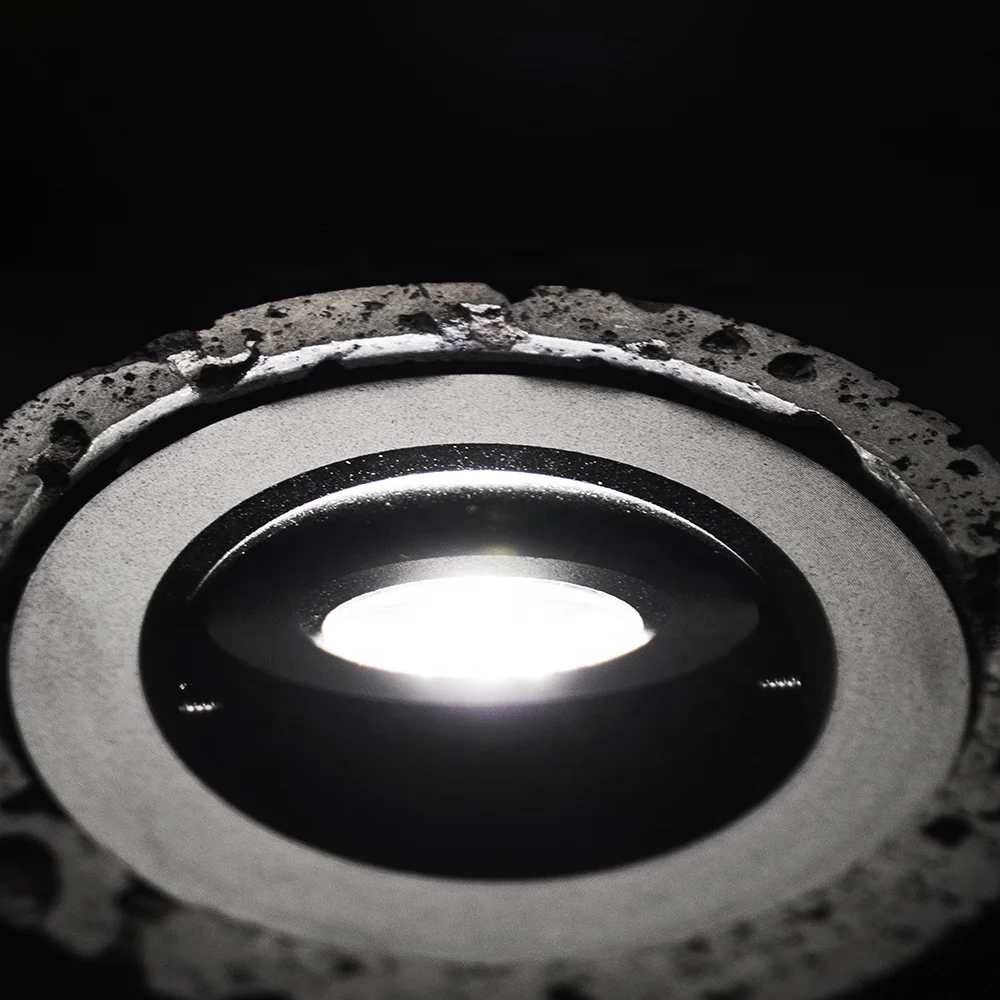 BUZAO W01 black lava stone wall lamp home decor bedroom light wall light for home led step light