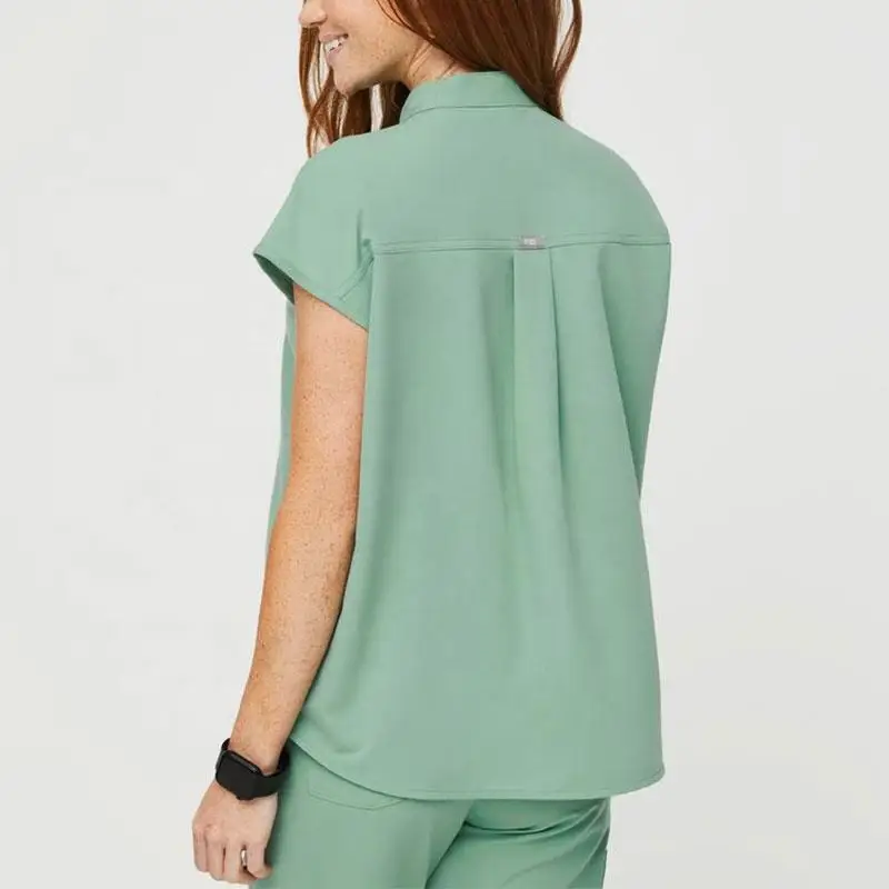 Fashionable customization plus size unisex uniform scrub suits for men doctors and nurses medical scrubs uniforms sets