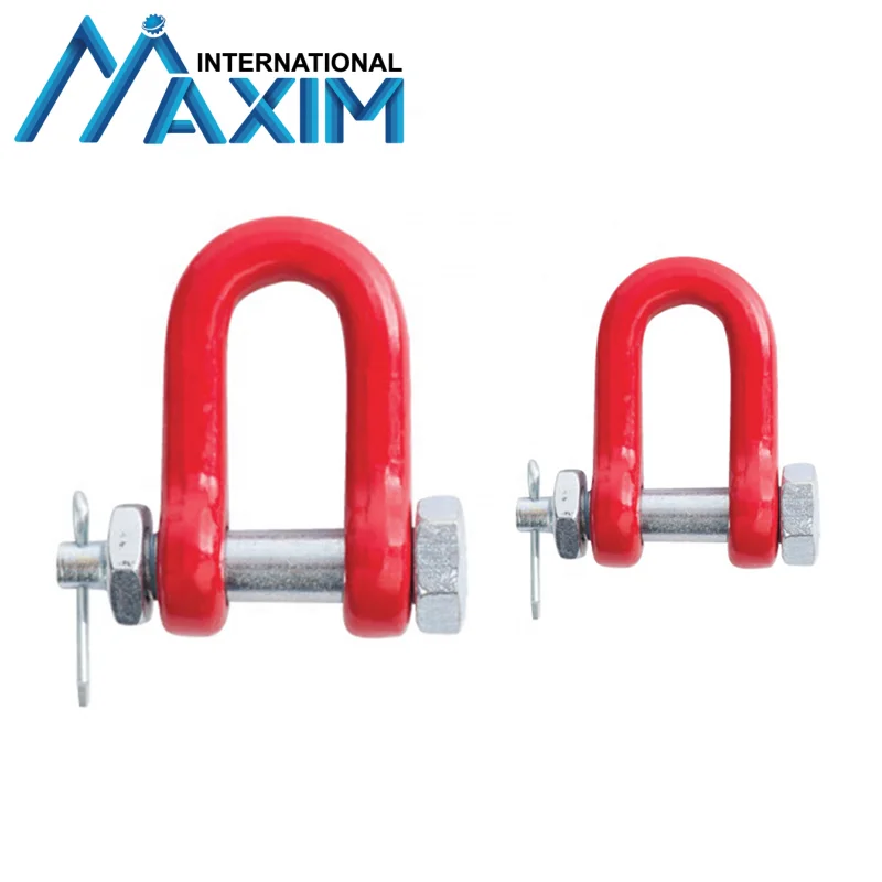 Galvanized High Tensile Bolt Type G80 Alloy Steel Anchor Shackle