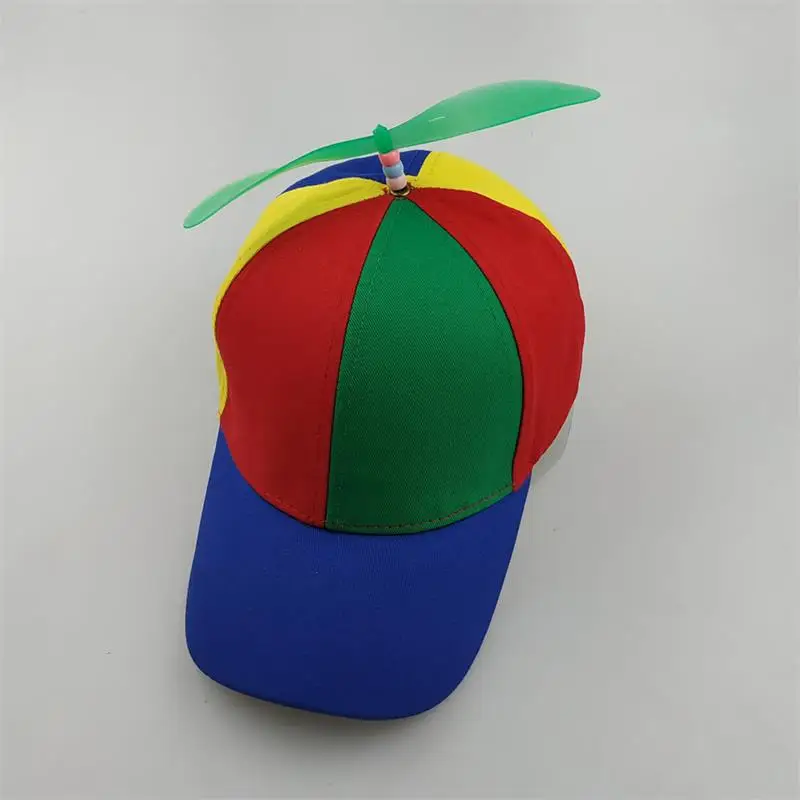 New Sport cap Creative removable propeller baseball cap spring and summer adult shade windmill bamboo dragonfly cap