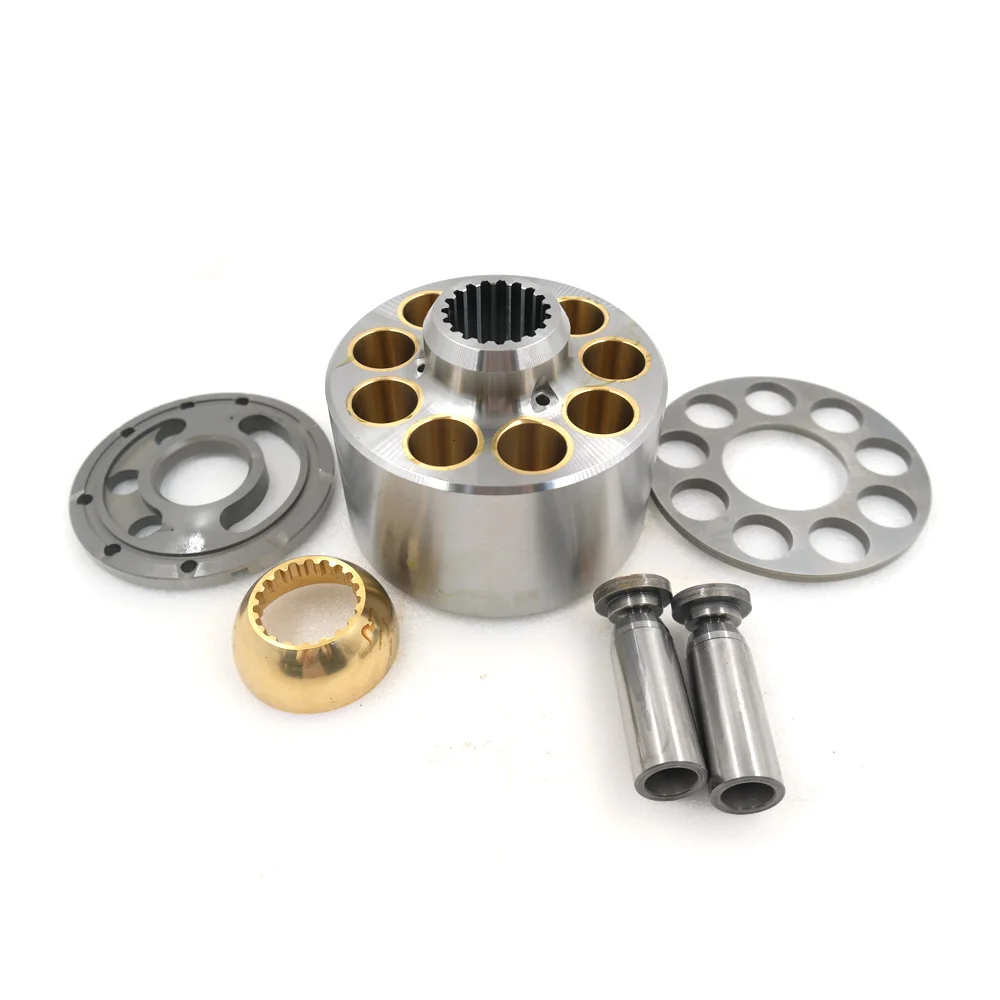 PC60-7 spare parts cylinder pistons valve plate retainer plate ball guide