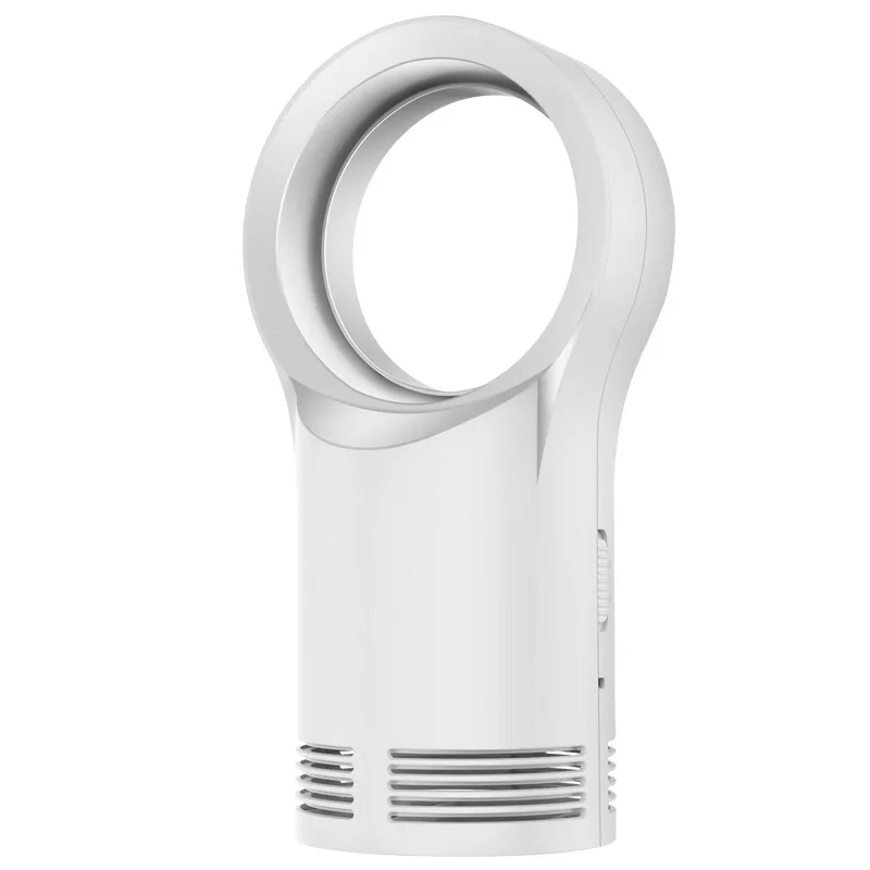 New Bass noiseless constant temperature heating bladeless one-piece frosted Fan Heater
