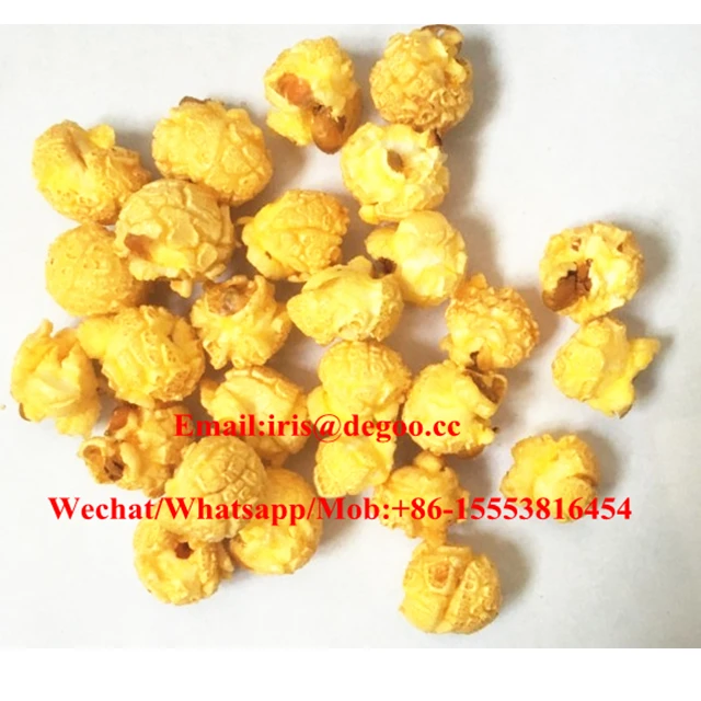 Made in China Large scale making machine of popcorn/Factory industrial caramel popcorn production line