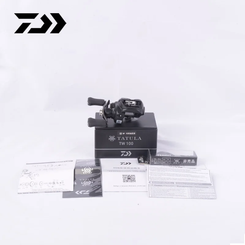 Новинка DAIWA 2023 TATULA TW Baitcasting рыболовные катушки 100L/H/HL/XH/XHL Передаточное отношение 6 3/7 1/8 1 BB7 + Катушка для морской рыбалки