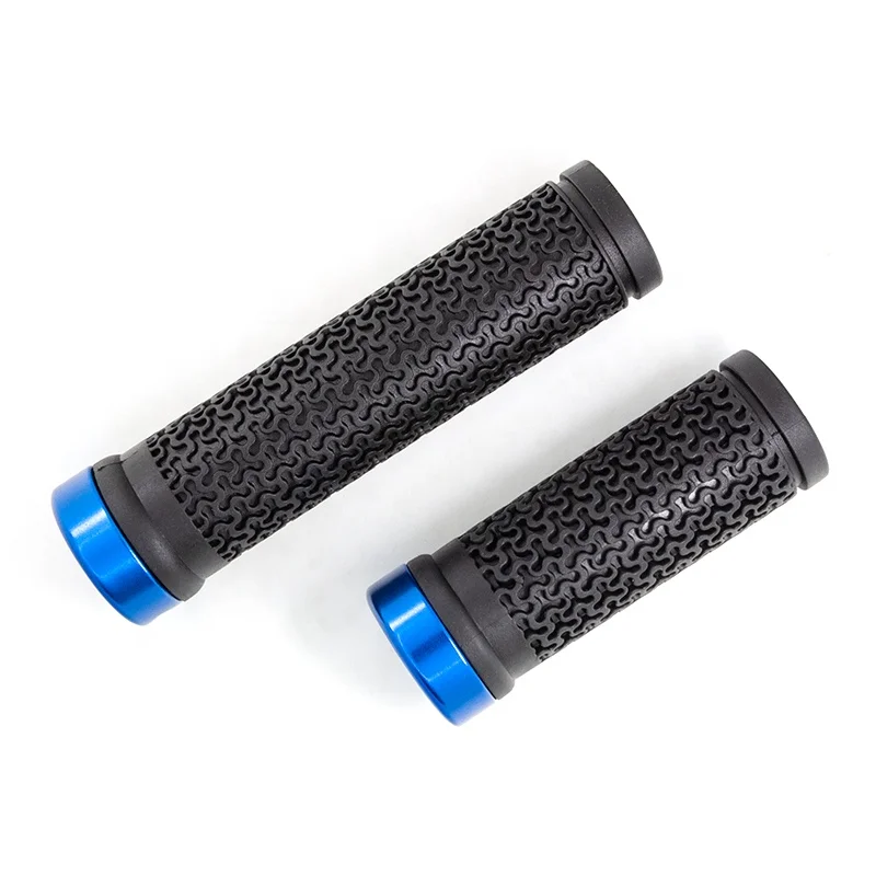 XH-G104BL manufacturer sale wholesale bicycle parts accessories oem comfortable rubber  bike handlebar grip