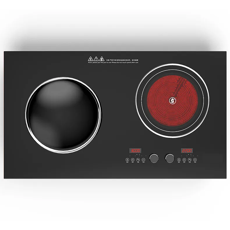 Electronic Stove Ceramic 4 Electric Hotplate Cooker with Electric Stove with Germany IGBT CE EMC Built in Hob 4 Zone Household