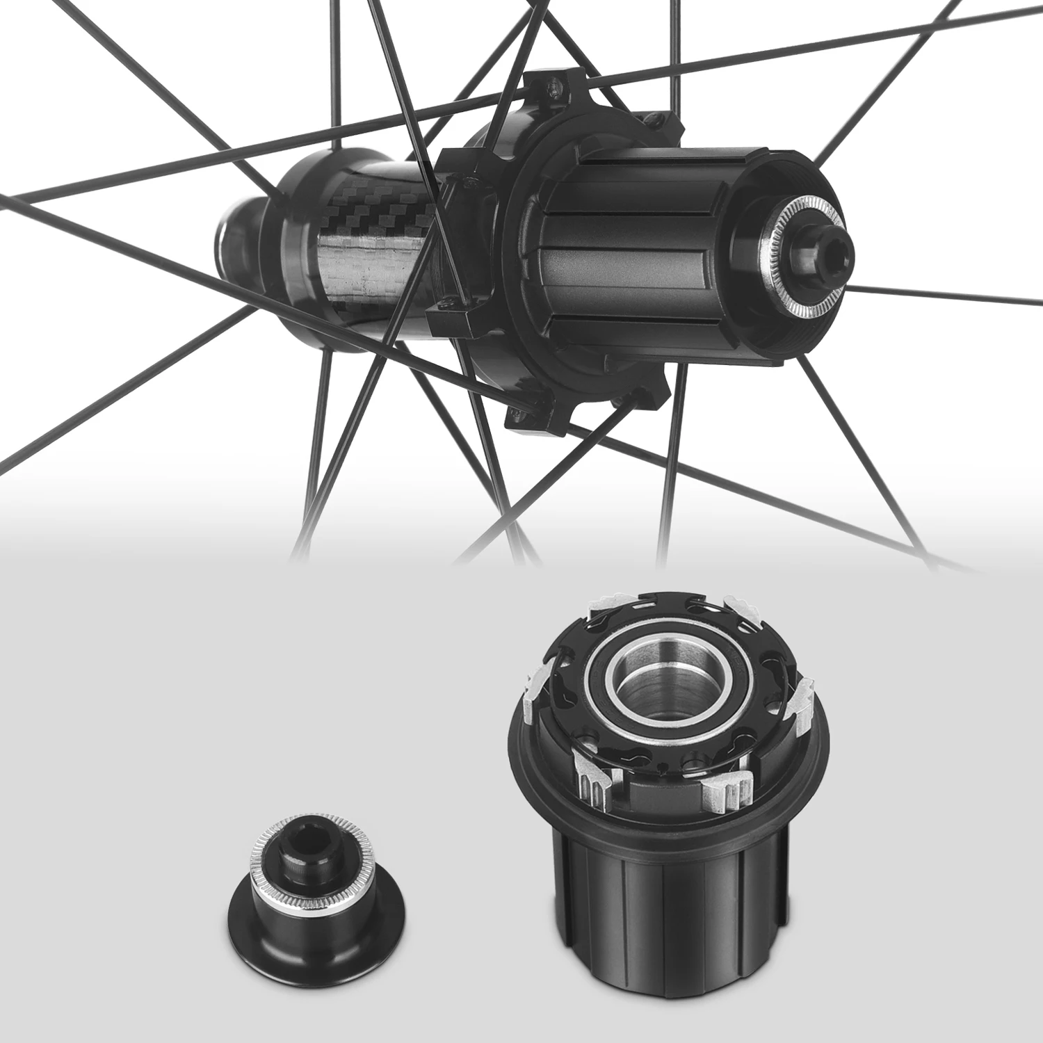 700c RUJIXU 120 кольцо 6 pawls ступицы дорожные колеса 30/40/50 мм высота рамы 2:1 косы V/C тормозные диски
