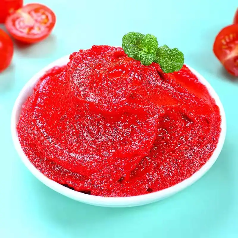 Лидер продаж Свежая вкусная красная саше томатная паста консервированная на заказ 1860 г томатный кетчуп