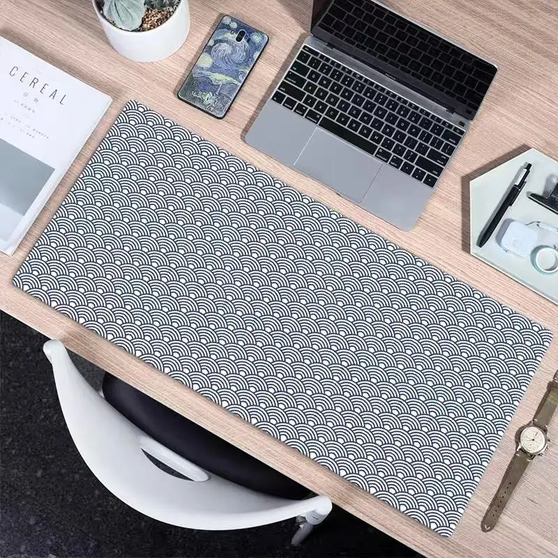 Computer Desk Mat Keyboard and Mouse pad For Office Or Game Custom Printed Design LOGO Large Size Rubber Sublimation Mousemat