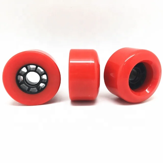 Factory directly professional 80mm * 44mm customized printing sideset free ride cruiser longboard skateboard wheels 80MM
