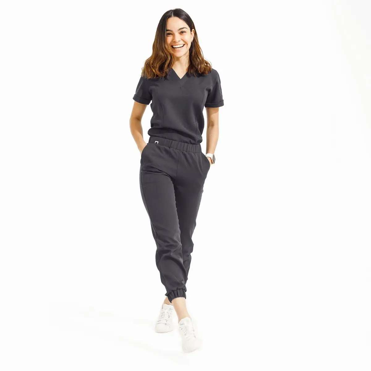 New Design Anti Wrinkle Easy Care Soft Nurse Scrubs Medical Scrubs Suits Women Jogger Scrubs Uniforms Sets Nursing