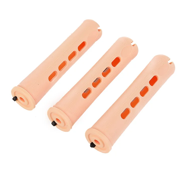2.0CM 10Pcs/bag Salon Plastic Perm Hair Roller Durable Heat Resistance Curlers