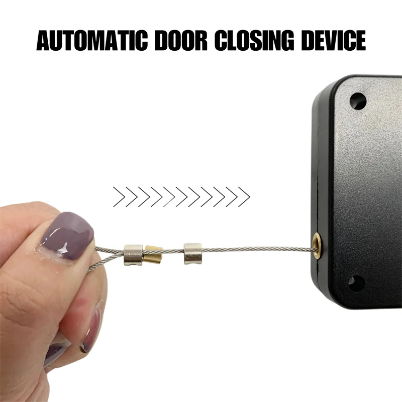 Punch-Free Automatic Concealed Soft Closing Sliding Heavy Duty Sensor Mini Door Closer