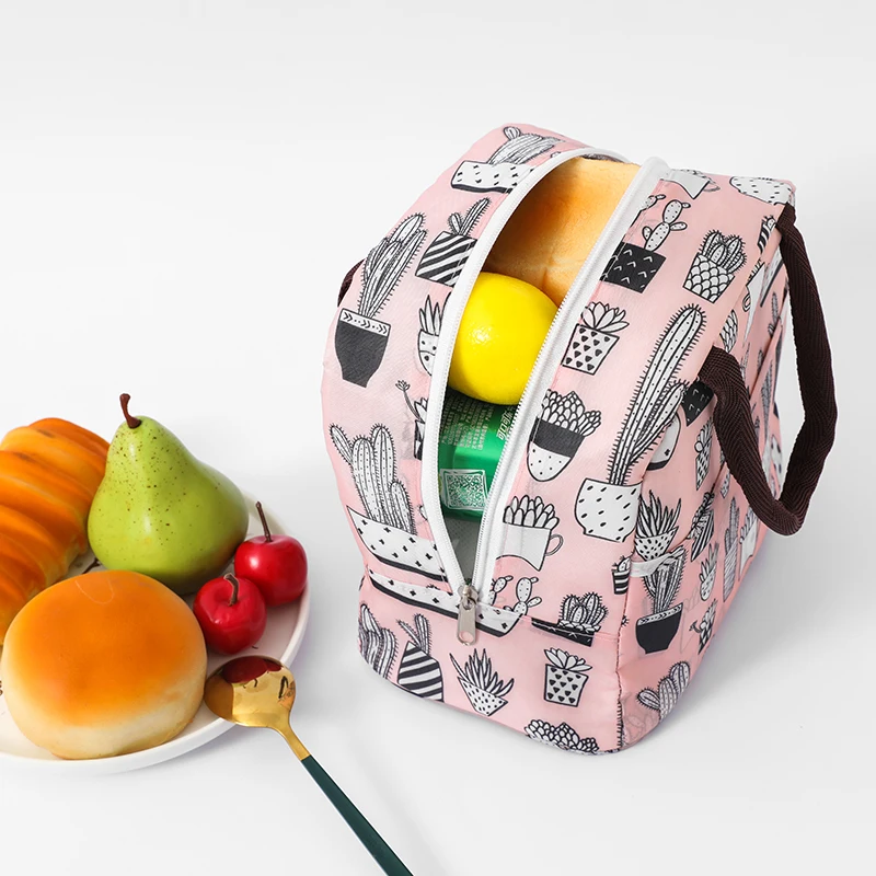 Thermal Small Portable Insulated Cooler Lunch Picnic Storage Bag Carry Tote Box